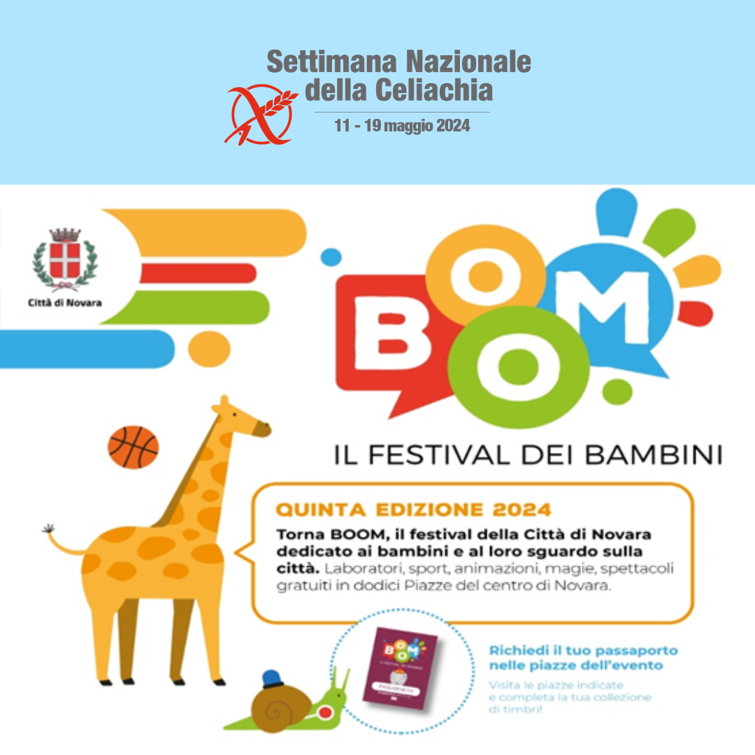 2024 Settimana Celiachia BOOM