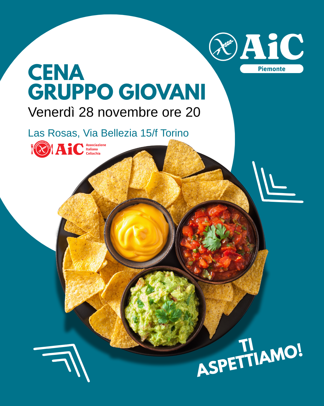 Cena gruppo giovani novembre 2025 ore 20